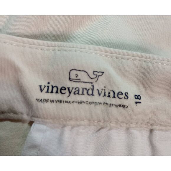Vineyard Vines Youth 18 Cream Chino - Picture 5 of 7